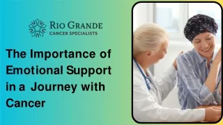 The Importance of Emotional Support in a Journey with Cancer