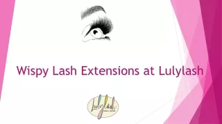 Elevate Your Beauty with Premium Lash Extensions| Lulylash