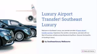 Luxury-Airport-Transfer-Southeast-Luxury