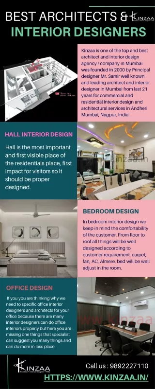 Award-Winning Architecture and Interior Designers in Mumbai by Kinzaa