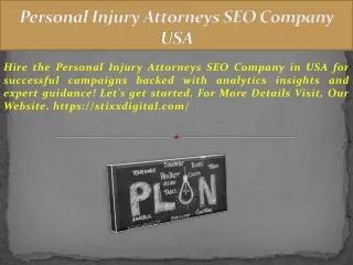 Personal Injury Attorneys SEO Company USA