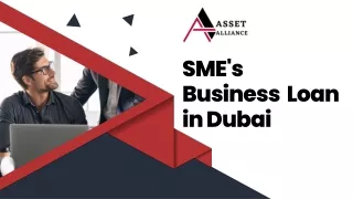 SME business loan in Dubai