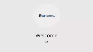 Unlock Your Full Gaming Potential with EGF - E-Gaming Federation