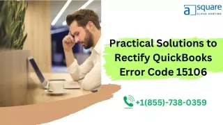 How to Resolve QuickBooks update Code 15106?