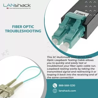 Fiber Optic Troubleshooting