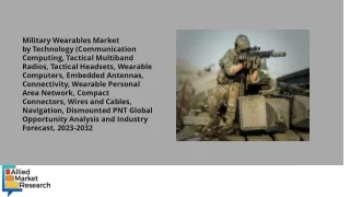 Military Wearables Market PDF