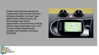 Trailer Assist System Market PDF