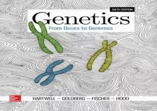 PDF Genetics: From Genes to Genomes Free