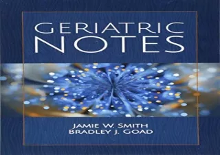 [PDF] Geriatric Notes Android