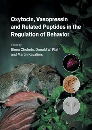 [PDF] DOWNLOAD Oxytocin, Vasopressin and Related Peptides in the Regulation of Behavior