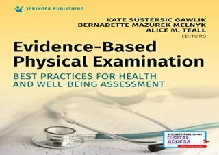 [PDF] Evidence-Based Physical Examination: Best Practices for Health & Well-Bein