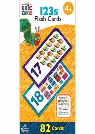 PDF/READ World of Eric Carle Flash Cards for Kids Ages 4-8, Number Recognition