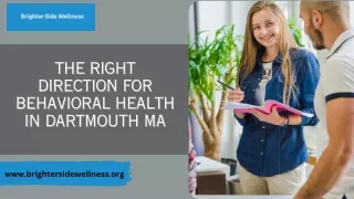 Guidance for Behavioral Health in Dartmouth Ma | Brighter Side Wellness