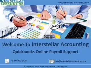 Quickbooks Online Payroll Support