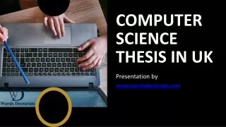 Computer Science Thesis In UK