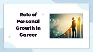 Role of Personal Growth in Career