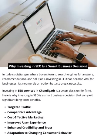 Why Investing in SEO Is a Smart Business Decision?