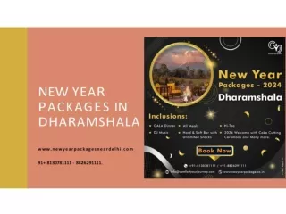 New Year packages | New Year Party Packages 2024 in Dharamshala