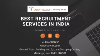 Best Recruitment Services in India