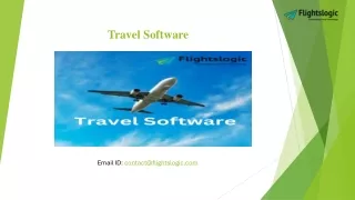 Travel Software