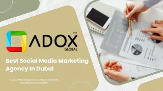 Best Social Media Marketing Agency In Dubai