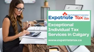 Exceptional Individual Tax Services in Calgary