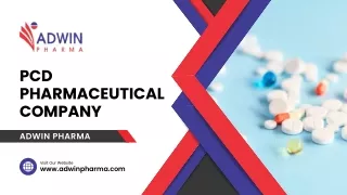 Best PCD Pharmaceutical Company in India