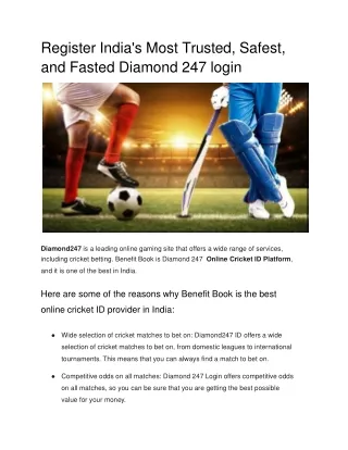 Diamond247_ India's Most Trusted, Safest, and Fasted Diamond 247 login