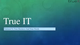 True IT - IT Support Companies Sydney