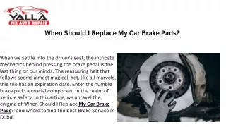 Car Brake Pads