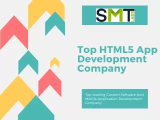 Top HTML5 App Development Company