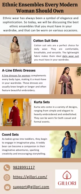 Ethnic Ensembles Every Modern Woman Should Own