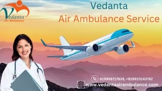 Get Advanced ICU Setup by Vedanta Air Ambulance Service in Bangalore