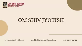 Love Problem Solution Specialist Astrologer | Om Shiv Jyotish