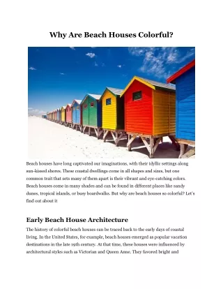 why_are_beach_houses_colorful