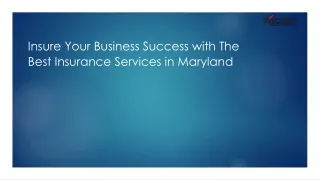 Best Insurance Services in Maryland