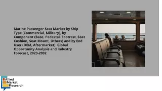 Marine Passenger Seat Market PDF