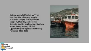 Subsea Vessels Market PDF