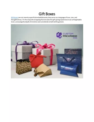 Gift Boxes