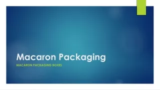 Macaron Packaging