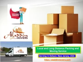 Packers and Movers in Edison, NJ