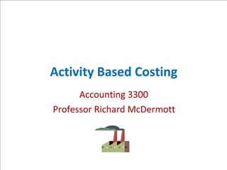 Activity Based Costing