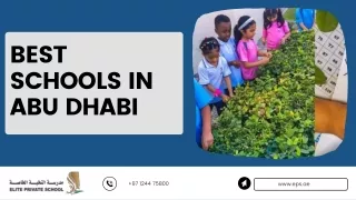 best schools in abu dhabi pdf