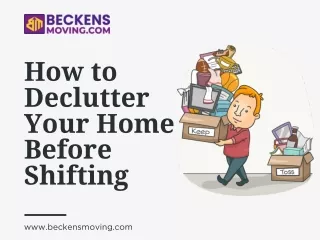 How to Declutter Your Home Before Shifting