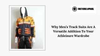 Why Men’s Track Suits Are A Versatile Addition To Your Athleisure Wardrobe