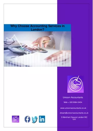Why Choose Accounting Services in London?