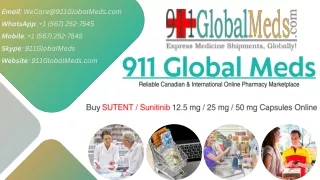 Get SUTENT  Sunitinib Online Medication Store