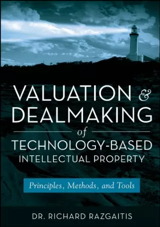 PDF/READ/DOWNLOAD Valuation and Dealmaking of Technology-Based Intellectual