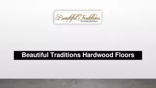 Hardwood Floor Refinishing