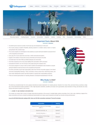 Study in USA Visa, Colleges, Scholarships, Cost